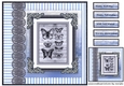 Male card Vintage Butterflies