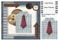 Male card Shirt & Tie 3