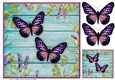 Vintage Butterflies Quick card 1