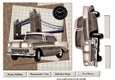 Male Card 1950s car
