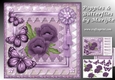 Poppies & Butterflies in Lace Frame Mini Kit