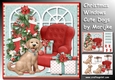 Christmas Windows Cute Dog Mini Kit