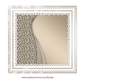 Pink Roses In Lace Frame INsert