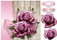 Pink Roses Topper