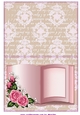 Vintage Roses Book Insert