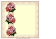 Elegant Lady & Roses INSERT