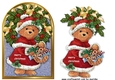 Arch card mrs. Santa
