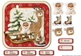 Winter Friends Round Topper