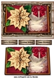 Christmas Book & Poinsettias 2