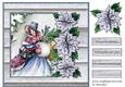 Card Topper Vintage Christmas