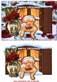 Puppys Christmas Window