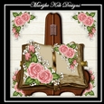 Vintage Roses Book Mini Kit