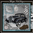 Male card octagon Classic car Mini kit