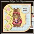 Happy Easter Bunny Girl MiniKit