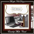 Envelop Male card Mini Kit