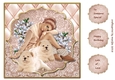 Beautiful Girl 1 Card topper & tags