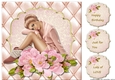 Beautiful Girl 4 Card topper & tags