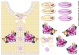 Classic Sweater  A5 card pink roses