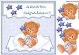 BabyBoy Teddie Envelop card