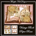 Vintage Book & Paper Roses