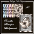 Beautiful Butterflies Backgrounds A5 
