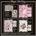 Bumperkit 3 A5 cards & Kit Butterfly backgrounds