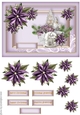 Classic Christmas Purple Poinsettia 2