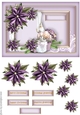 Classic Christmas Purple Poinsettia 4