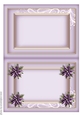 Classic Christmas Purple Poinsettia INSERT