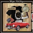 Male card Birthday Time Mini Kit