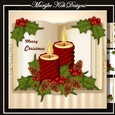Christmas Candles Book Mini Kit