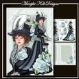 Victorian Lady & Edwardian Roses