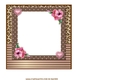 Heart & Hibiscus Flowers Quick Card INSERT