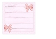 Baby Girl Bib Quick Card INSERT