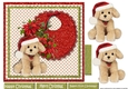 Cute Christmas Puppy Quick card