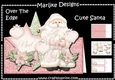 Over The Edge Cute Santa