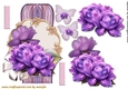 Card Topper Purple beauty 4