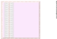 Swans & Flowers Insert