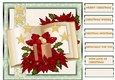 Card Topper Christmas Presents Book