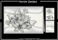 Lovely Lilies In Light Grey Mini Kit