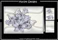 Lovely Lilies In Light Blue Mini Kit