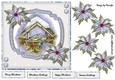 7x7 Christmas birdhouse