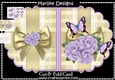Cut & Fold Lavender Peonies & Butterfly