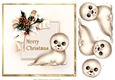 Cute Christmas Seal Quick card