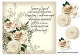 Sympathy Vintage Flowers & Verse  3