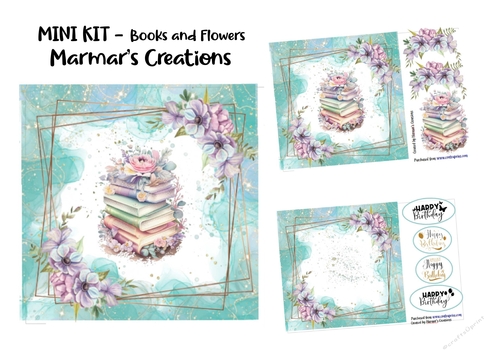 Books and flowers