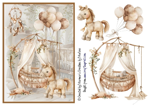 Neutral Nursery baby 