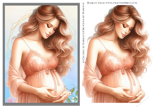 Beauty mum to be  boy
