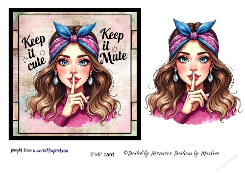 Retro Funny Sarcastic Sassy Girl card
