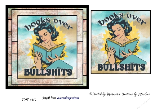 Retro Funny Sarcastic Sassy Girl card